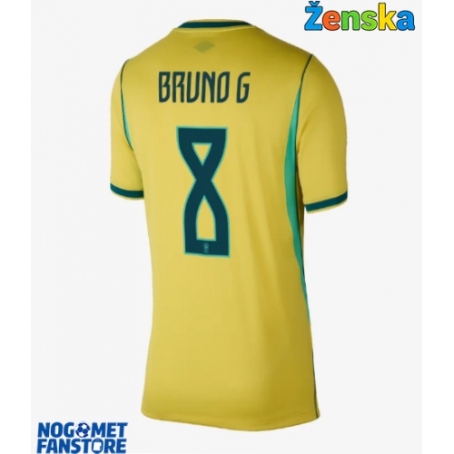 Brazil Bruno Guimaraes #8 Domaci Dres za Ženska SP 2026 Kratak Rukav